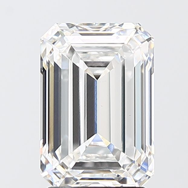 3.03 Carat D-VVS2 Emerald Lab Diamond