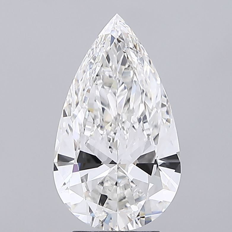 3.53 Carat F-VS1 Pear Lab Diamond