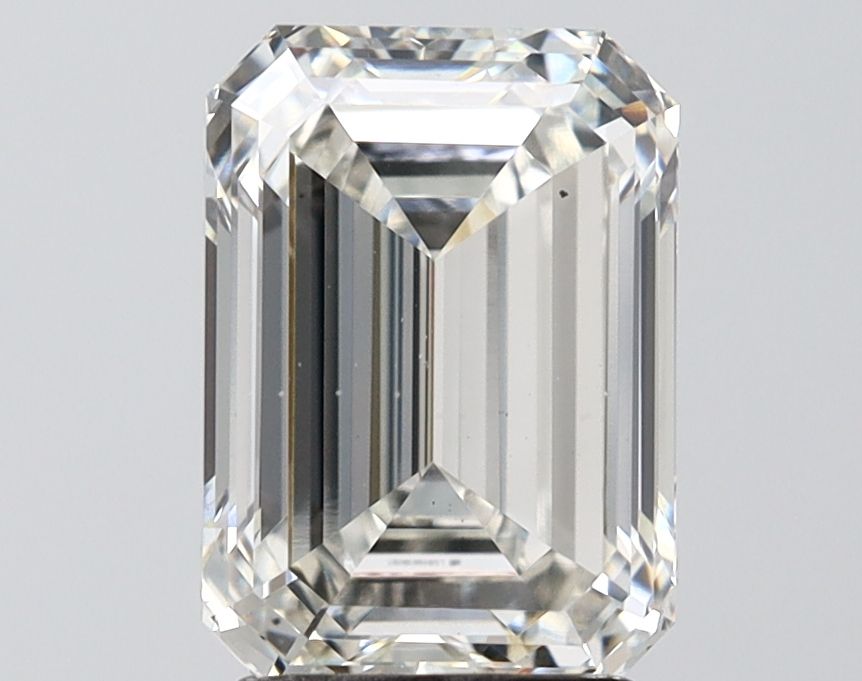 3.02 Carat H-VS1 Emerald Lab Diamond