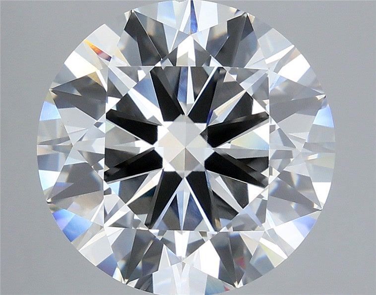 7.02 Carat F-VVS1 Round Lab Diamond