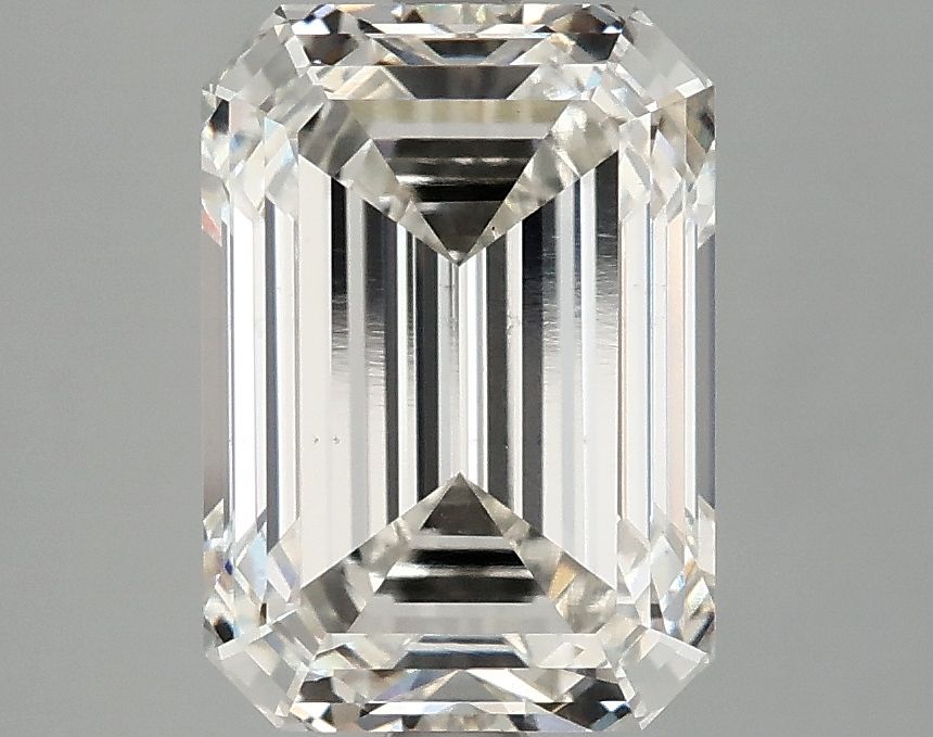 3.72 Carat H-VS1 Emerald Lab Diamond