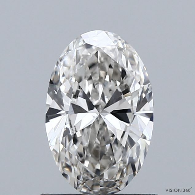 1.01 Carat G-VS2 Oval Lab Diamond