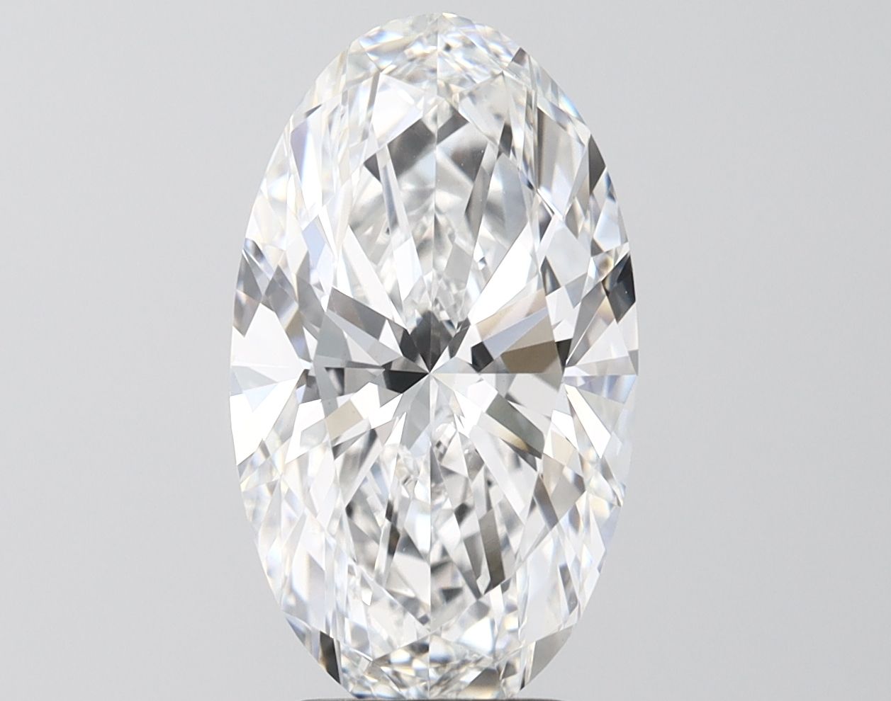 4.06 Carat D-VVS2 Oval Lab Diamond