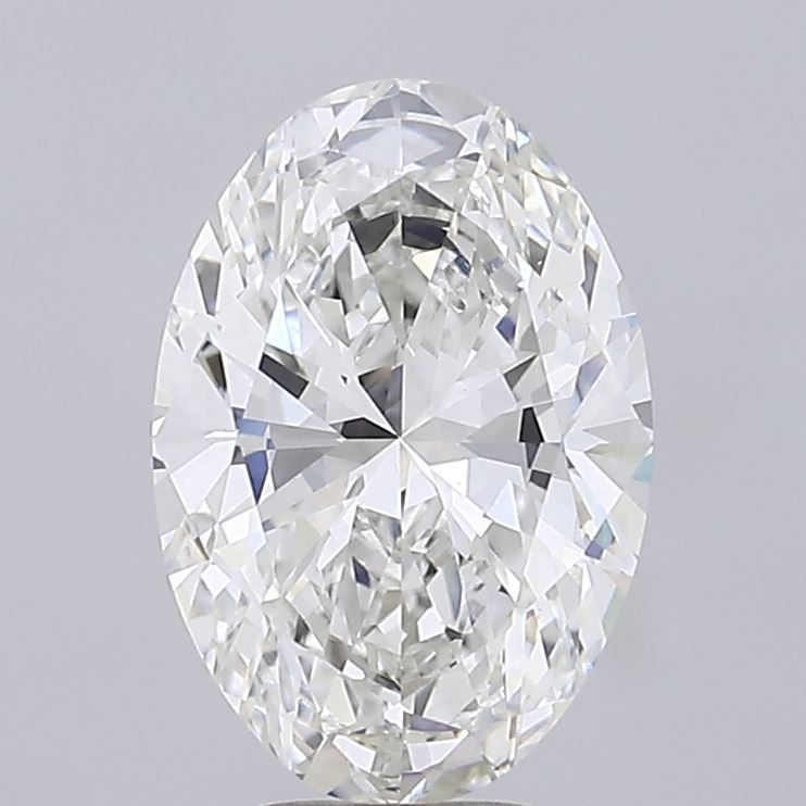 5.01 Carat F-VS2 Oval Lab Diamond