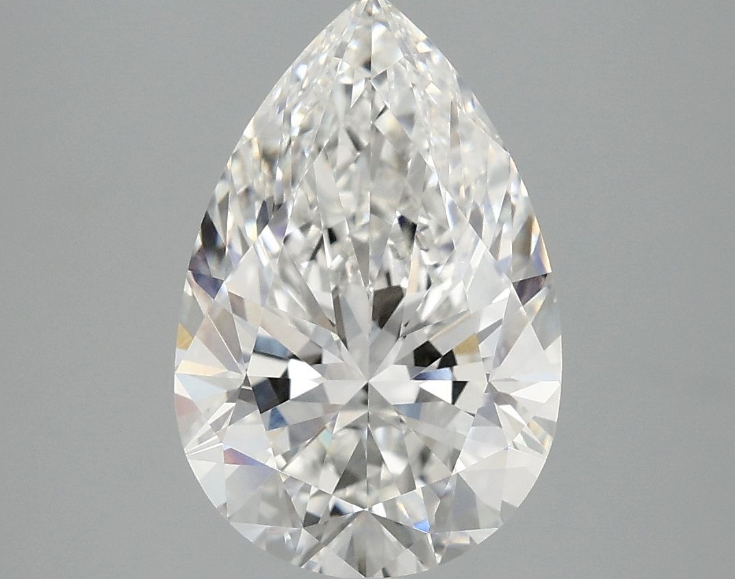 3.44 Carat G-VS1 Pear Lab Diamond