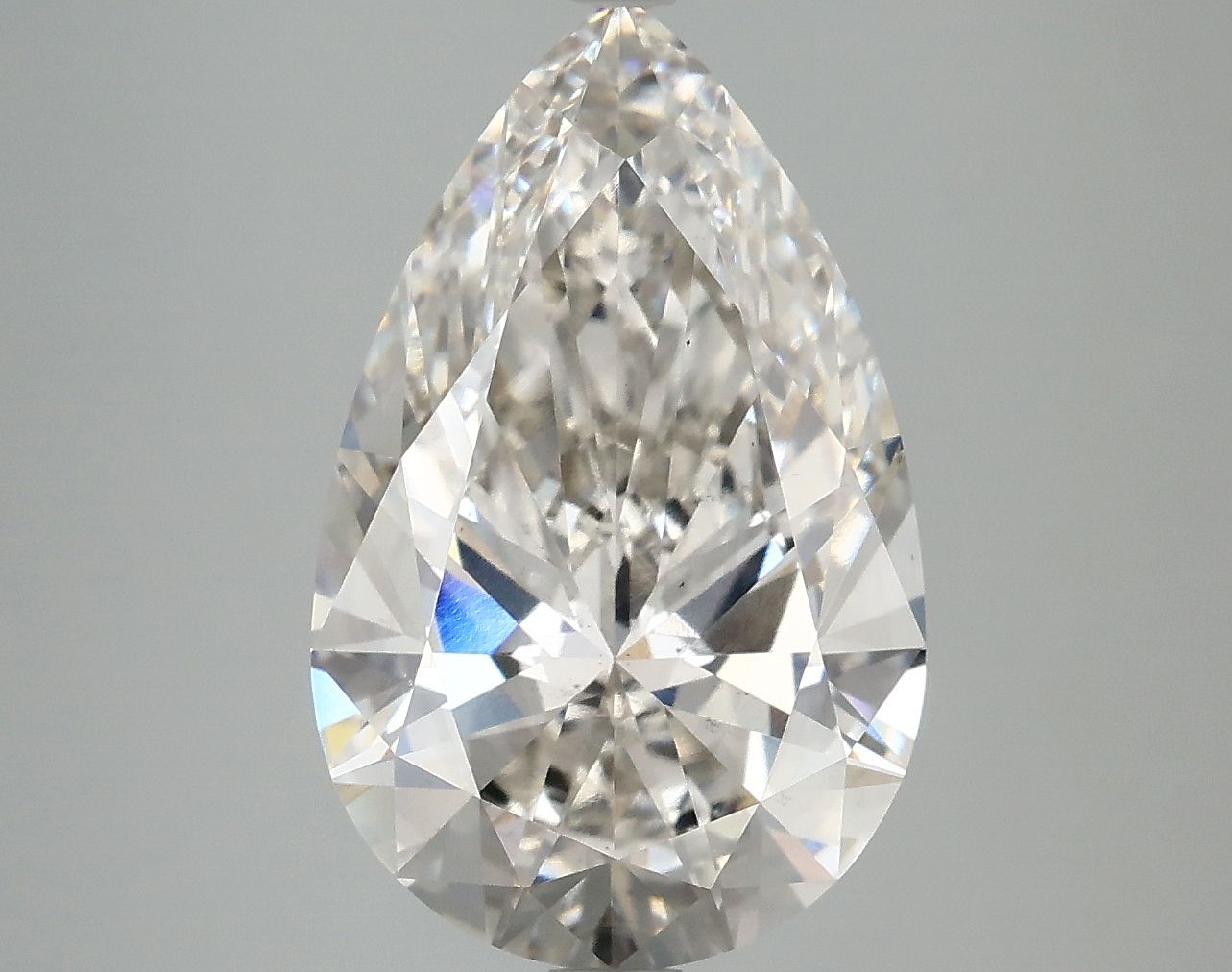 4.83 Carat H-VS2 Pear Lab Diamond