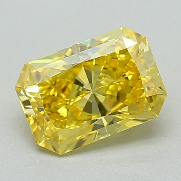 0.50 Carat Radiant Cut Fancy Yellow