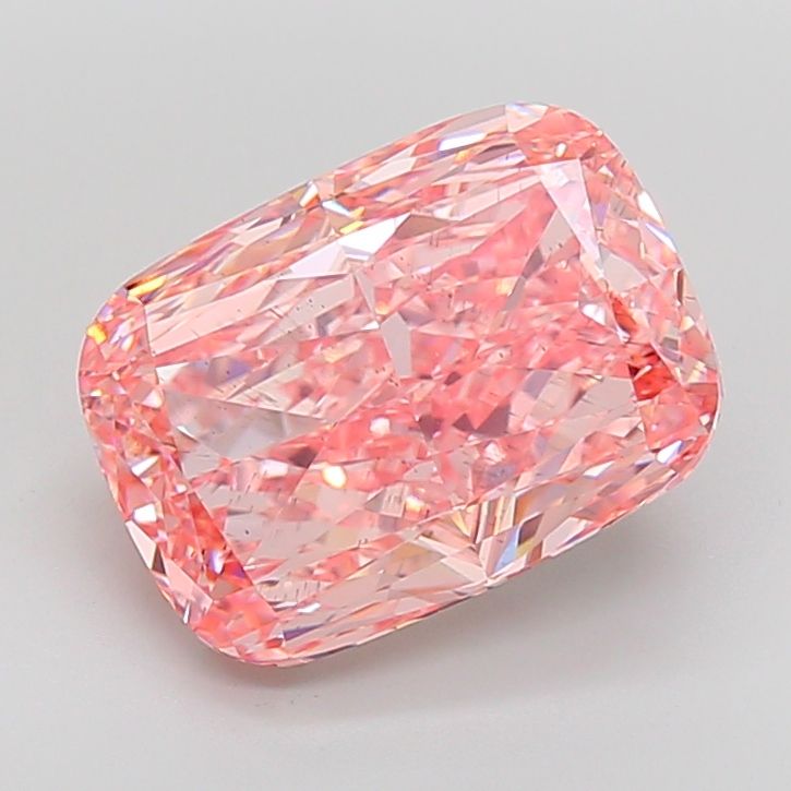 8.03 Carat Cushion Cut Fancy Pink