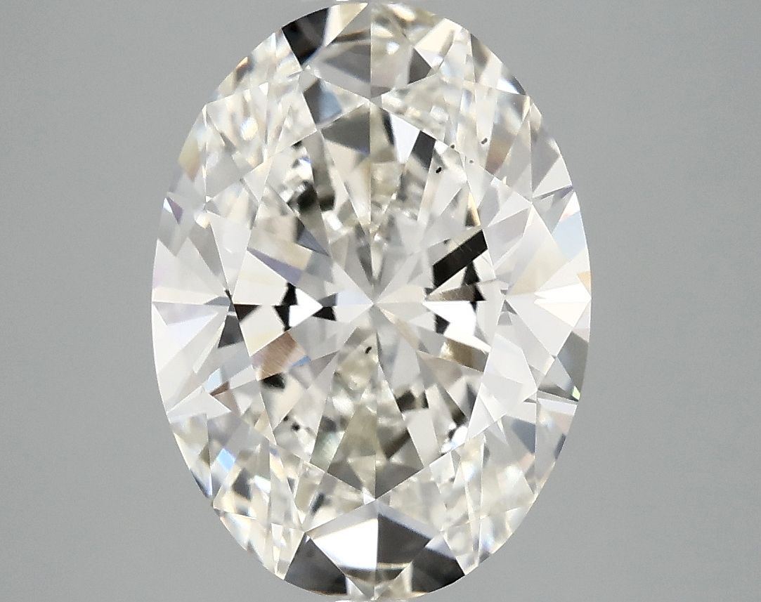 4.05 Carat H-VS2 Oval Lab Diamond
