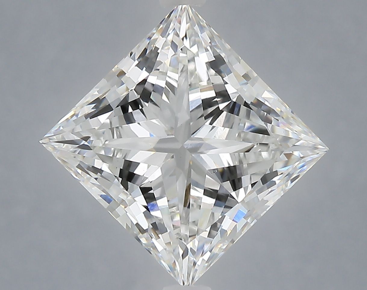 4.82 Carat E-VS1 Princess Lab Diamond