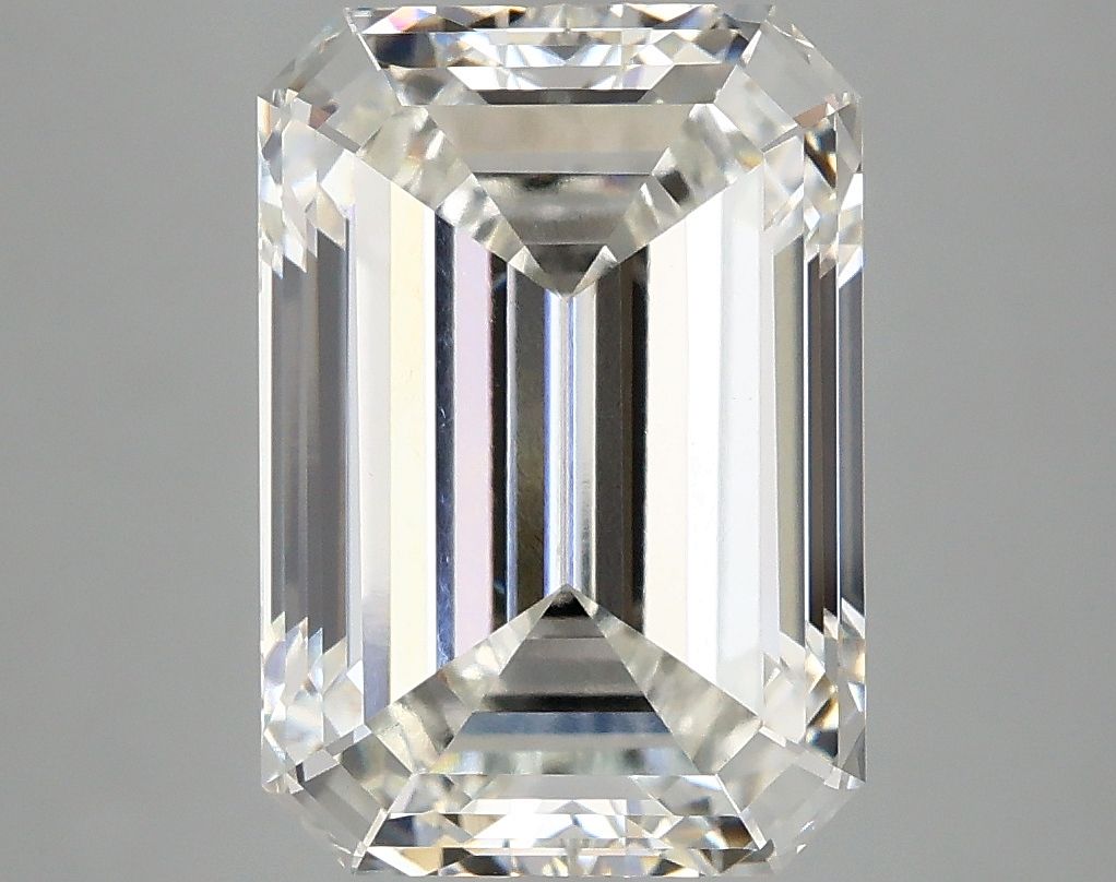 5.04 Carat G-VS1 Emerald Lab Diamond