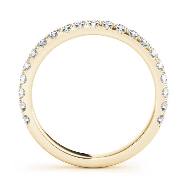 Common Prong 0.40 ct. Round Diamond Band-VIRABYANI