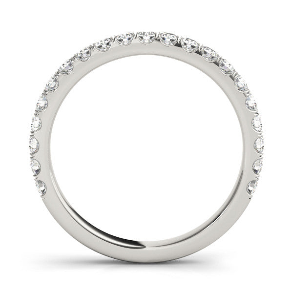 Common Prong 0.40 ct. Round Diamond Band-VIRABYANI