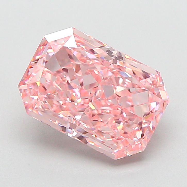 2.51 Carat Radiant Cut Fancy Pink