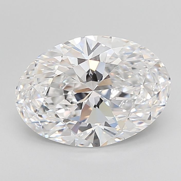 4.02 Carat D-IF Oval Lab Diamond
