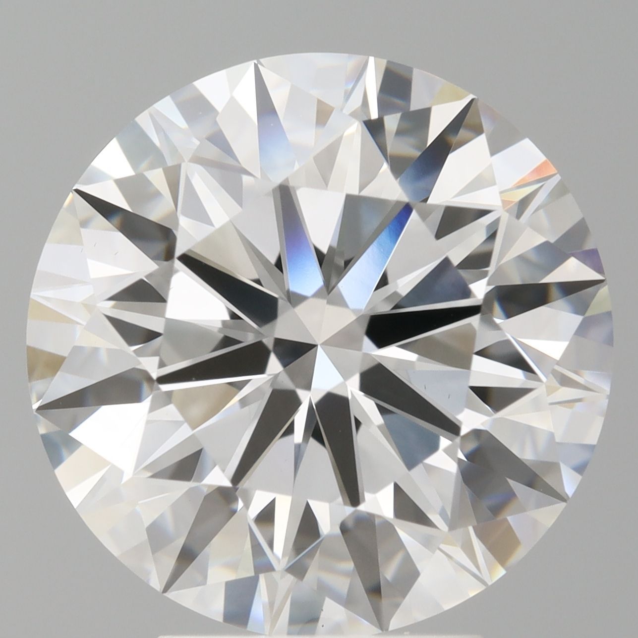4.58 Carat E-VVS2 Round Lab Diamond
