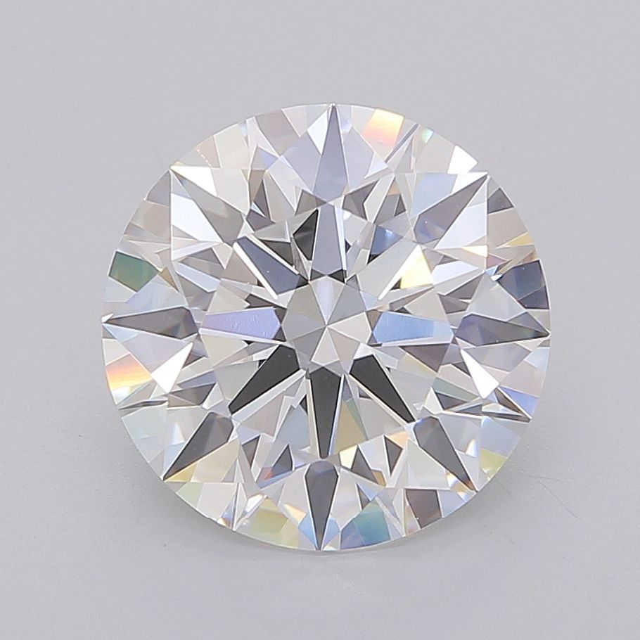 5.03 Carat E-VVS2 Round Lab Diamond