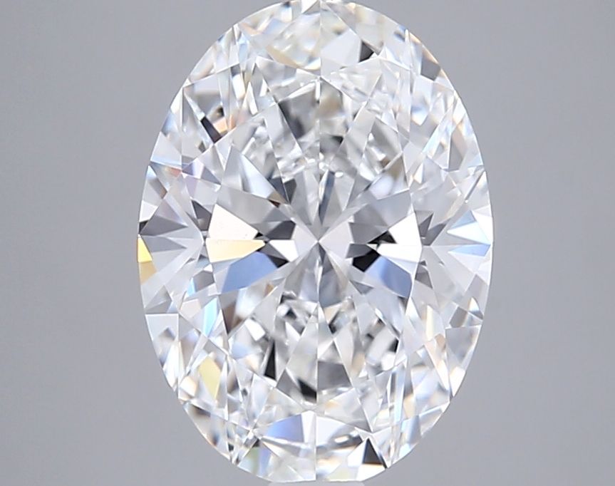 3.04 Carat D-VVS1 Oval Lab Diamond