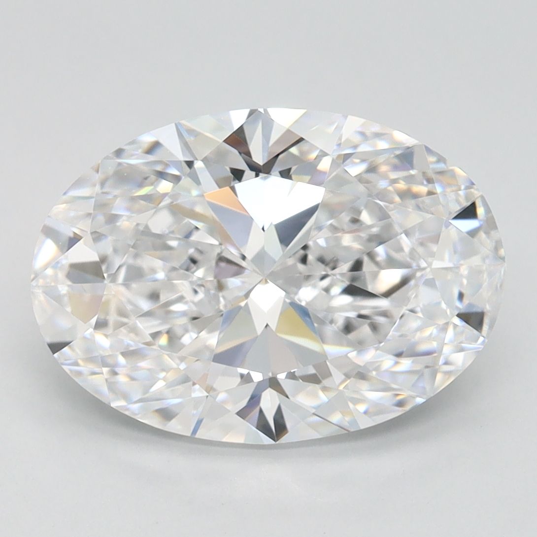 3.00 Carat D-IF Oval Lab Diamond