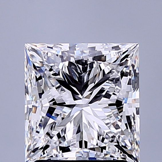 2.45 Carat D-VVS1 Princess Lab Diamond