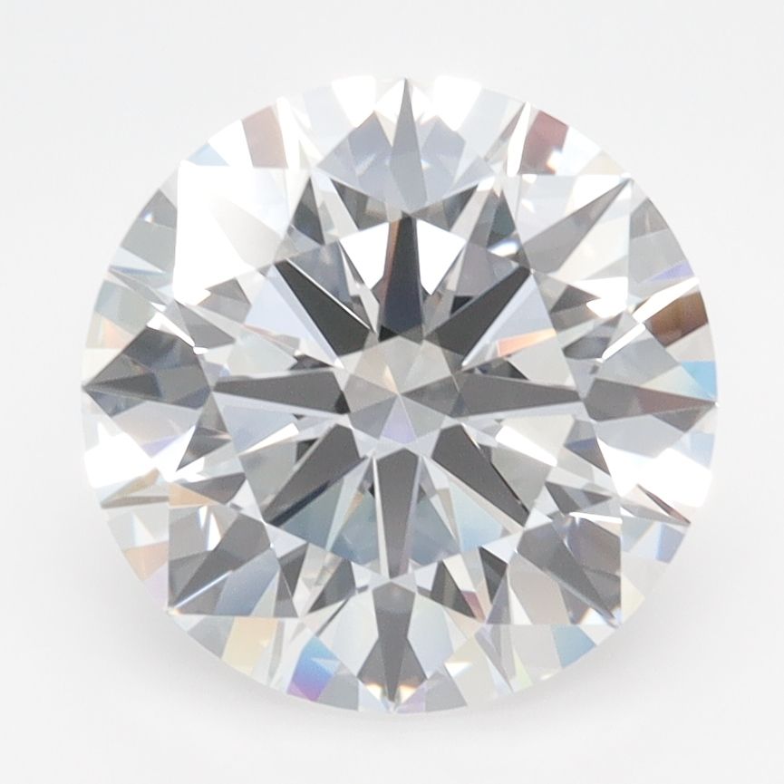 3.40 Carat D-IF Round Lab Diamond