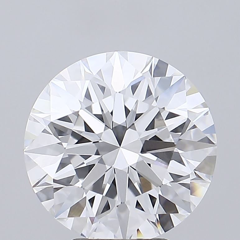4.56 Carat D-VVS2 Round Lab Diamond