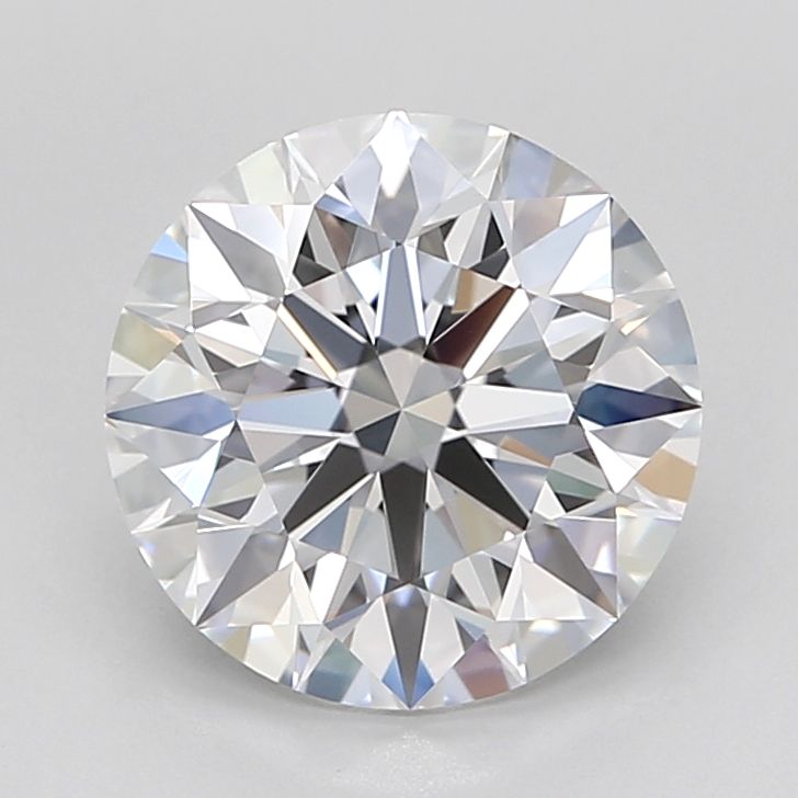 2.98 Carat D-IF Round Lab Diamond
