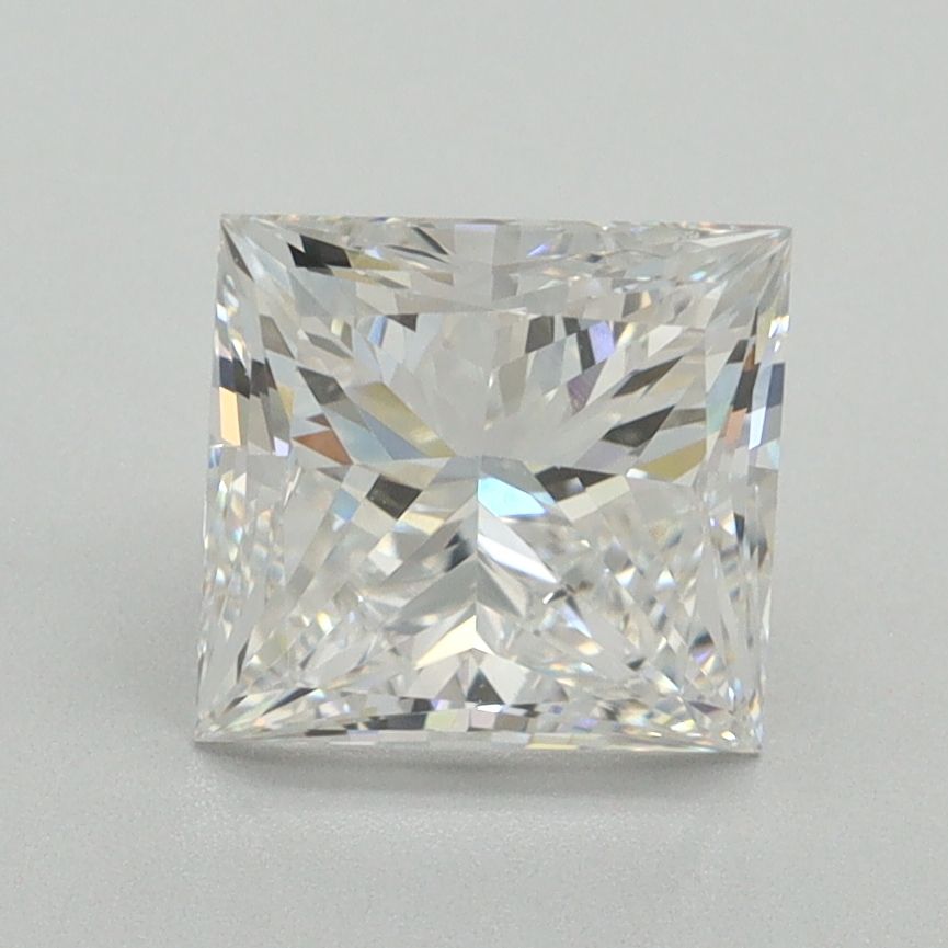 2.05 Carat E-VVS2 Princess Lab Diamond