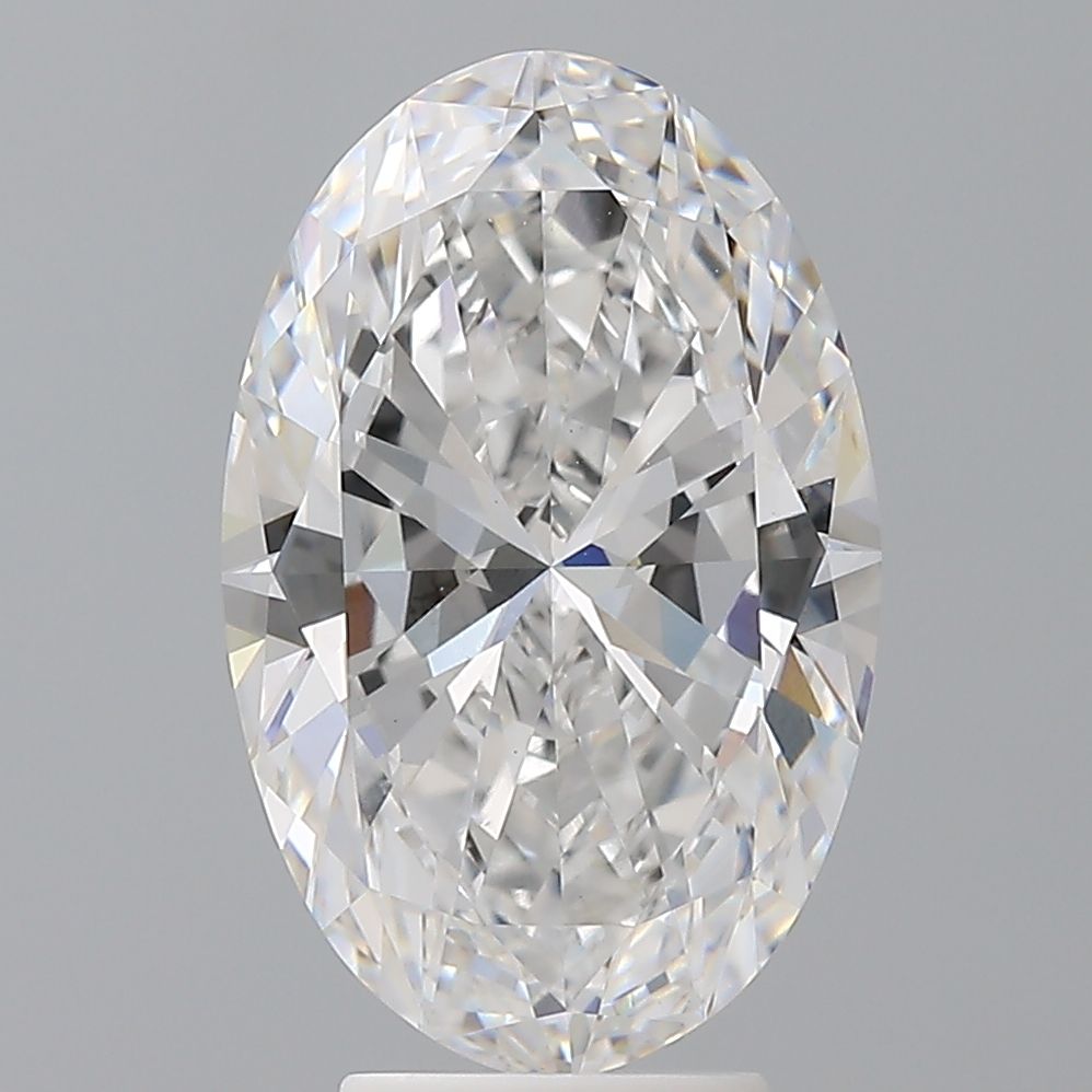 4.54 Carat D-VVS2 Oval Lab Diamond
