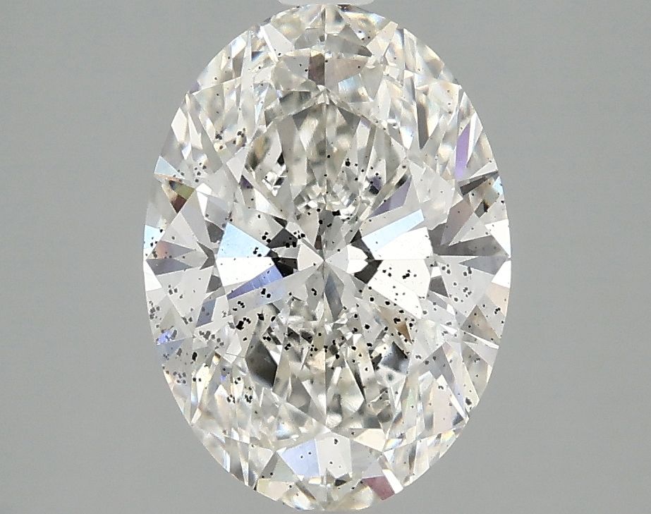 2.54 Carat G-SI2 Oval Lab Diamond