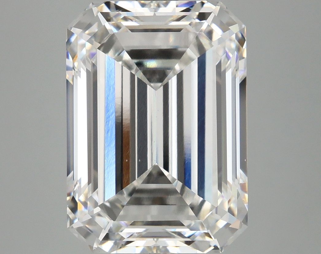 6.08 Carat F-VS1 Emerald Lab Diamond