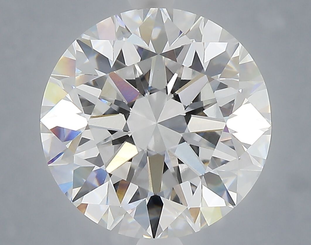 6.01 Carat F-VVS2 Round Lab Diamond