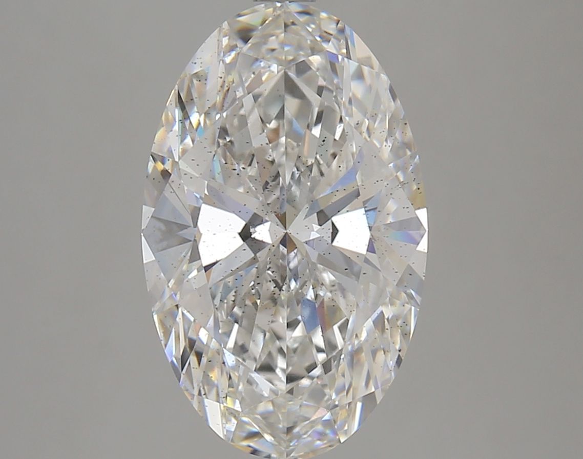 4.56 Carat F-SI2 Oval Lab Diamond