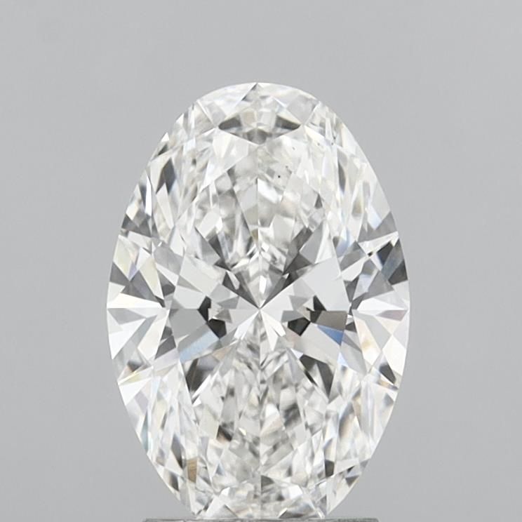 2.57 Carat E-VS2 Oval Lab Diamond