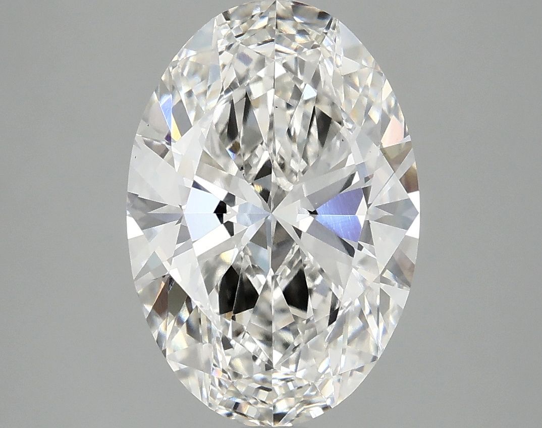3.46 Carat F-VS1 Oval Lab Diamond