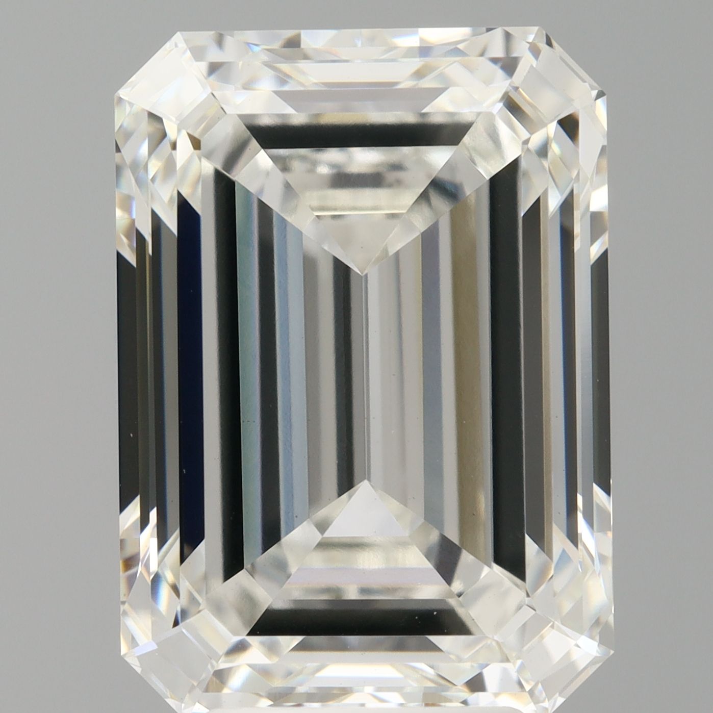 6.05 Carat F-VVS2 Emerald Lab Diamond