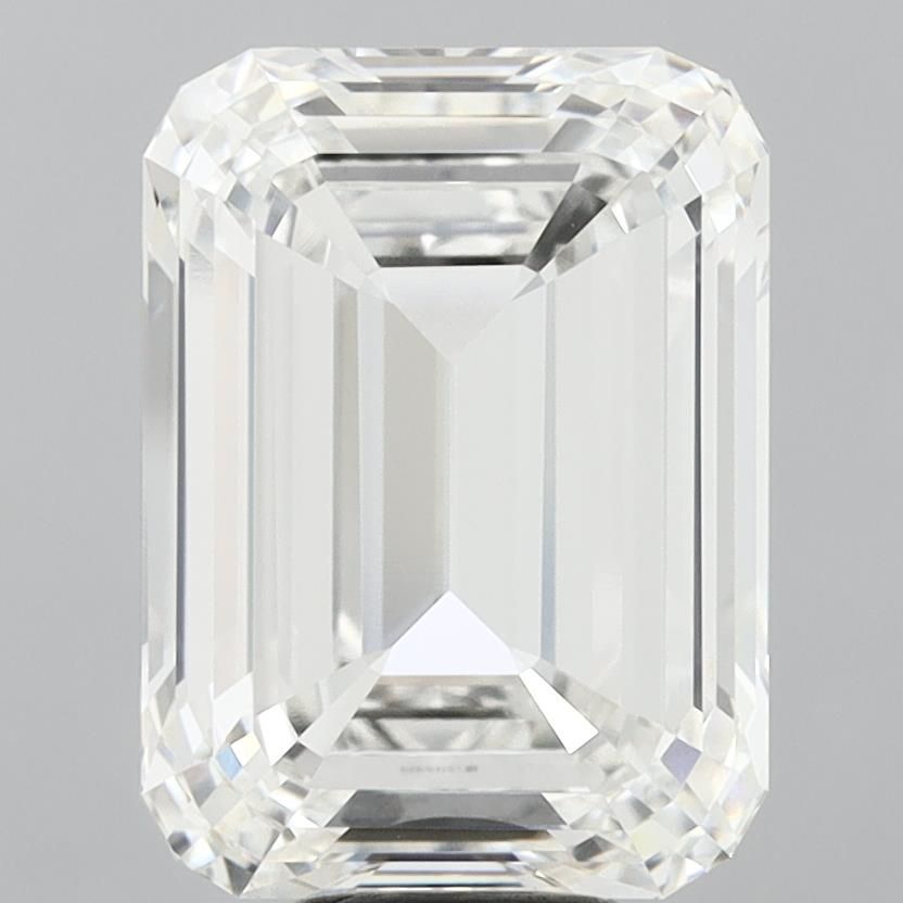 10.12 Carat F-VVS2 Emerald Lab Diamond