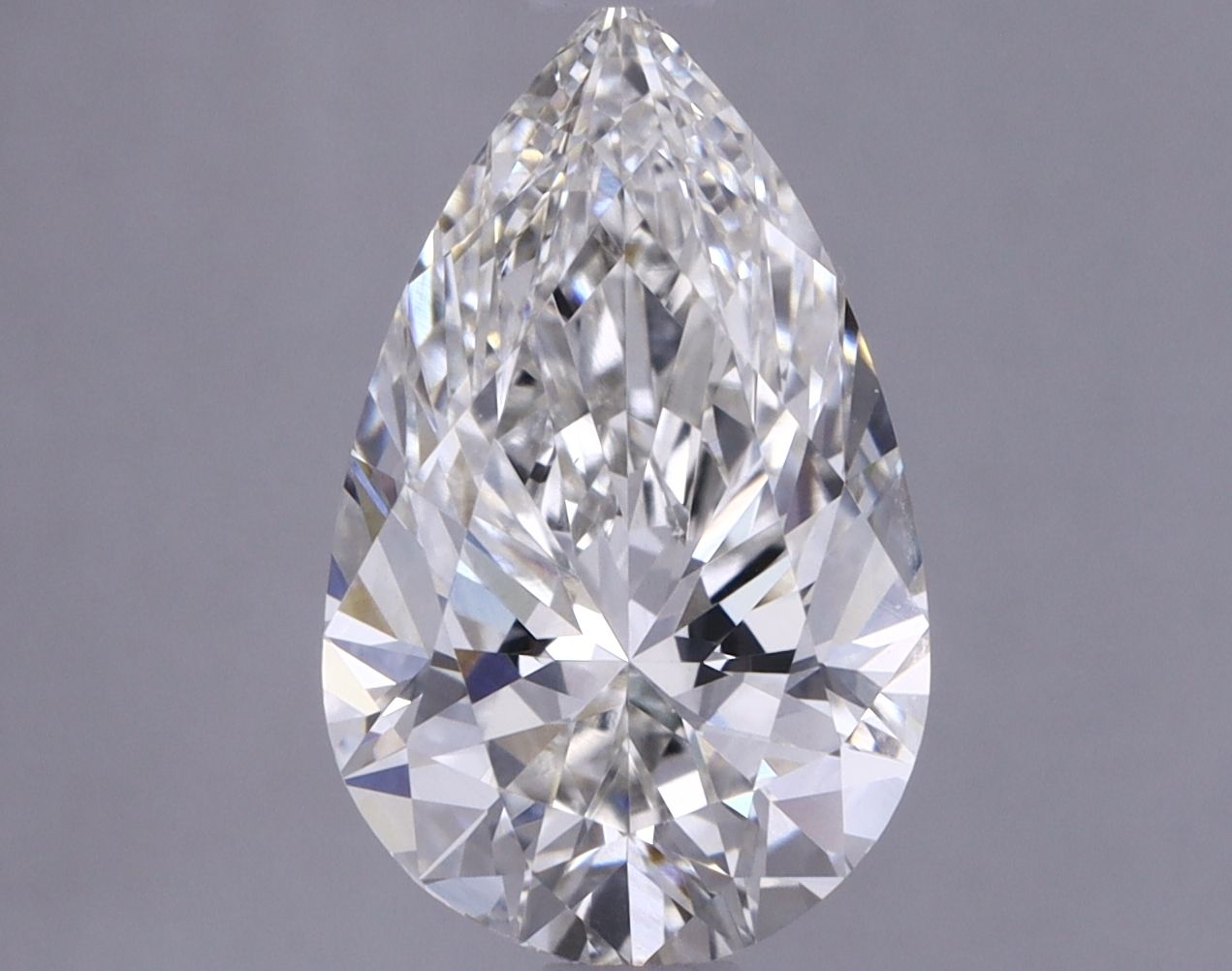1.91 Carat G-VS1 Pear Lab Diamond