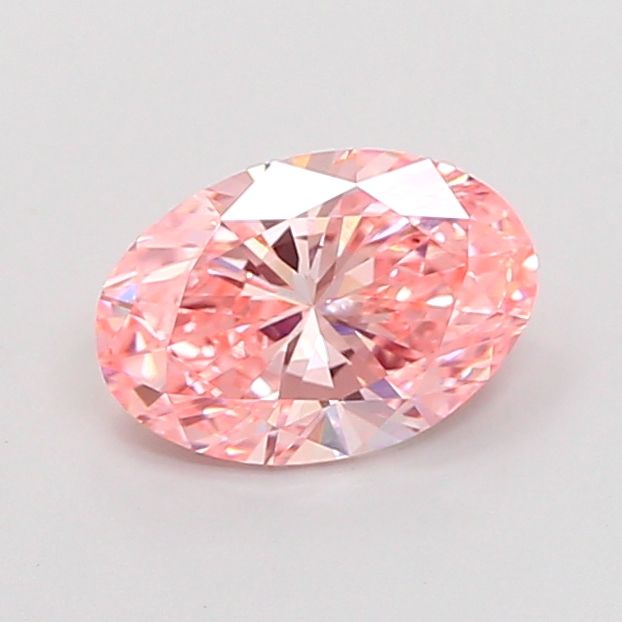 1.53 Carat Oval Cut Fancy Pink