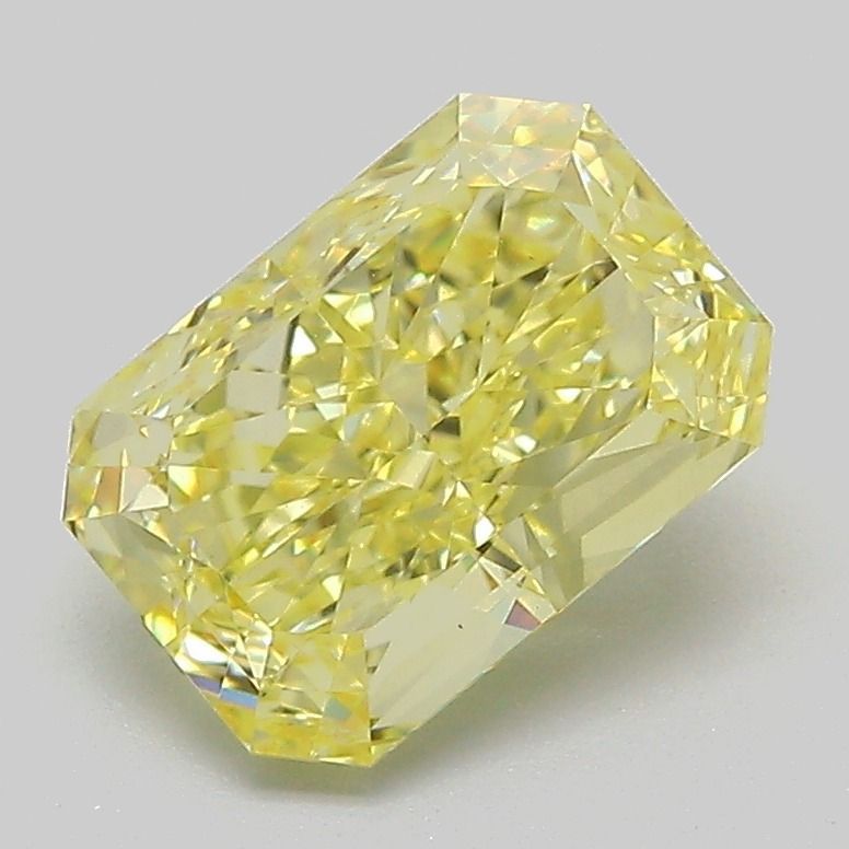 2.00 Carat Radiant Cut Fancy Yellow