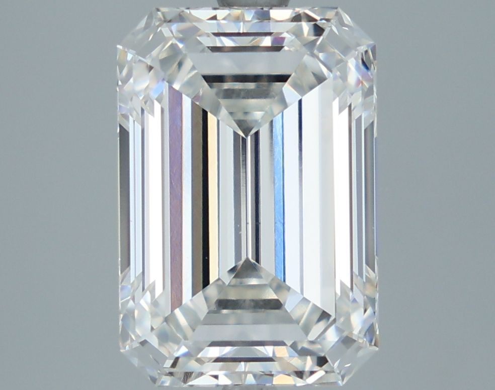 5.06 Carat F-VVS2 Emerald Lab Diamond