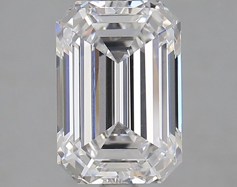 2.75 Carat D-VVS1 Emerald Lab Diamond