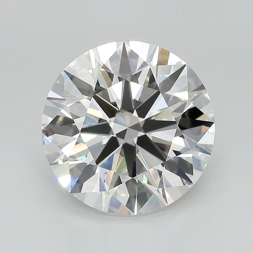 4.82 Carat F-VVS2 Round Lab Diamond