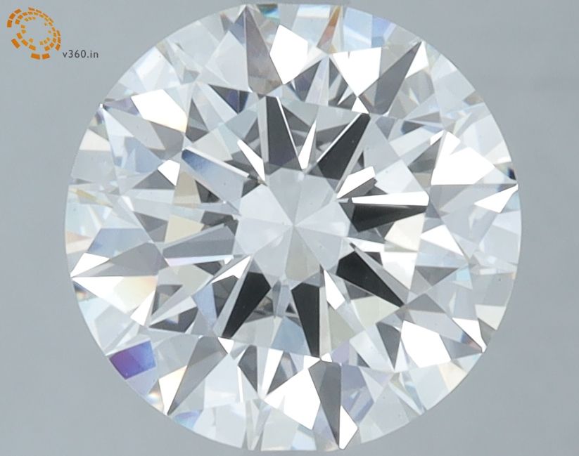 2.64 Carat E-VVS2 Round Lab Diamond