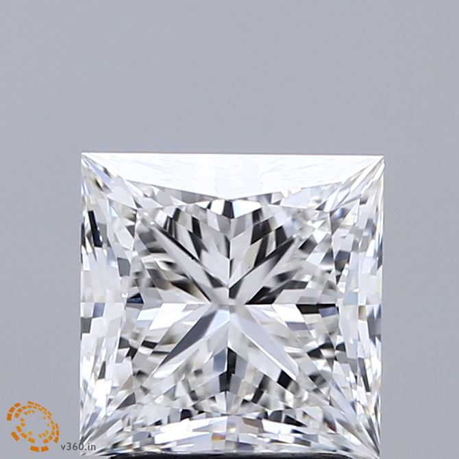 2.20 Carat F-VS1 Princess Lab Diamond