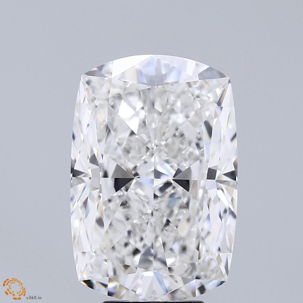 6.57 Carat E-VVS1 Cushion Lab Diamond