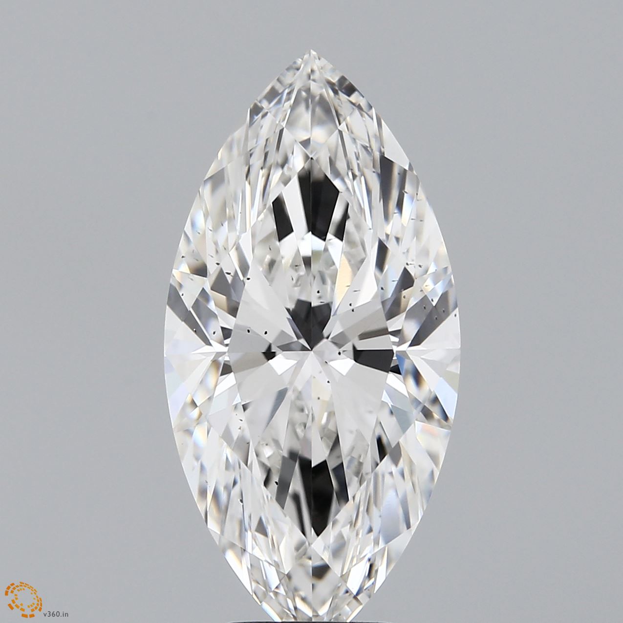 6.01 Carat F-SI1 Marquise Lab Diamond