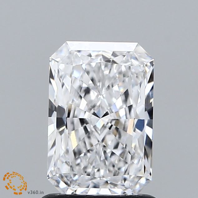 1.20 Carat D-VVS2 Radiant Lab Diamond