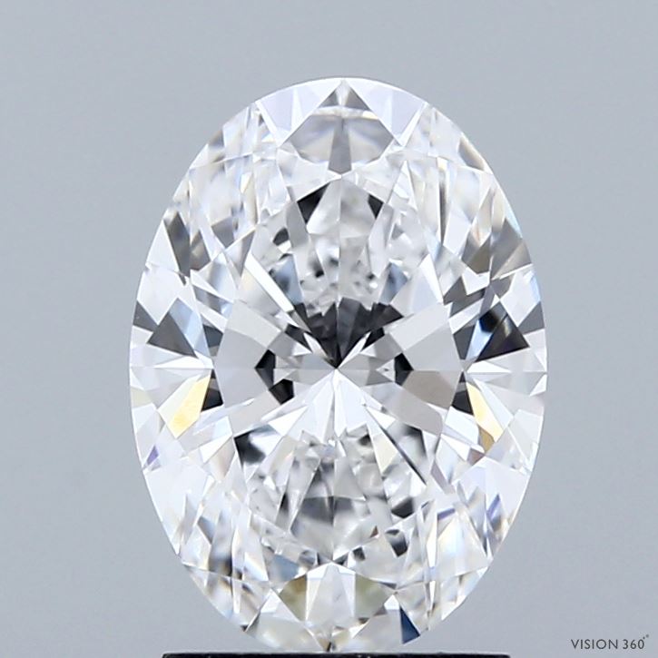 2.07 Carat D-VS1 Oval Lab Diamond