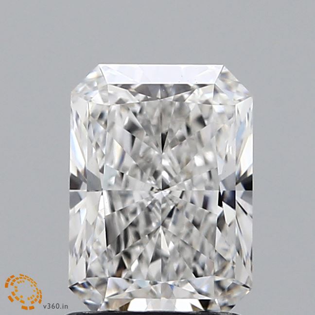 1.51 Carat E-VVS2 Radiant Lab Diamond